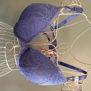 Victoria's Secret Lace Bra in Deep Purple